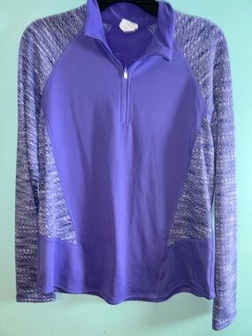 Athletic Works Purple Fleece Pullover